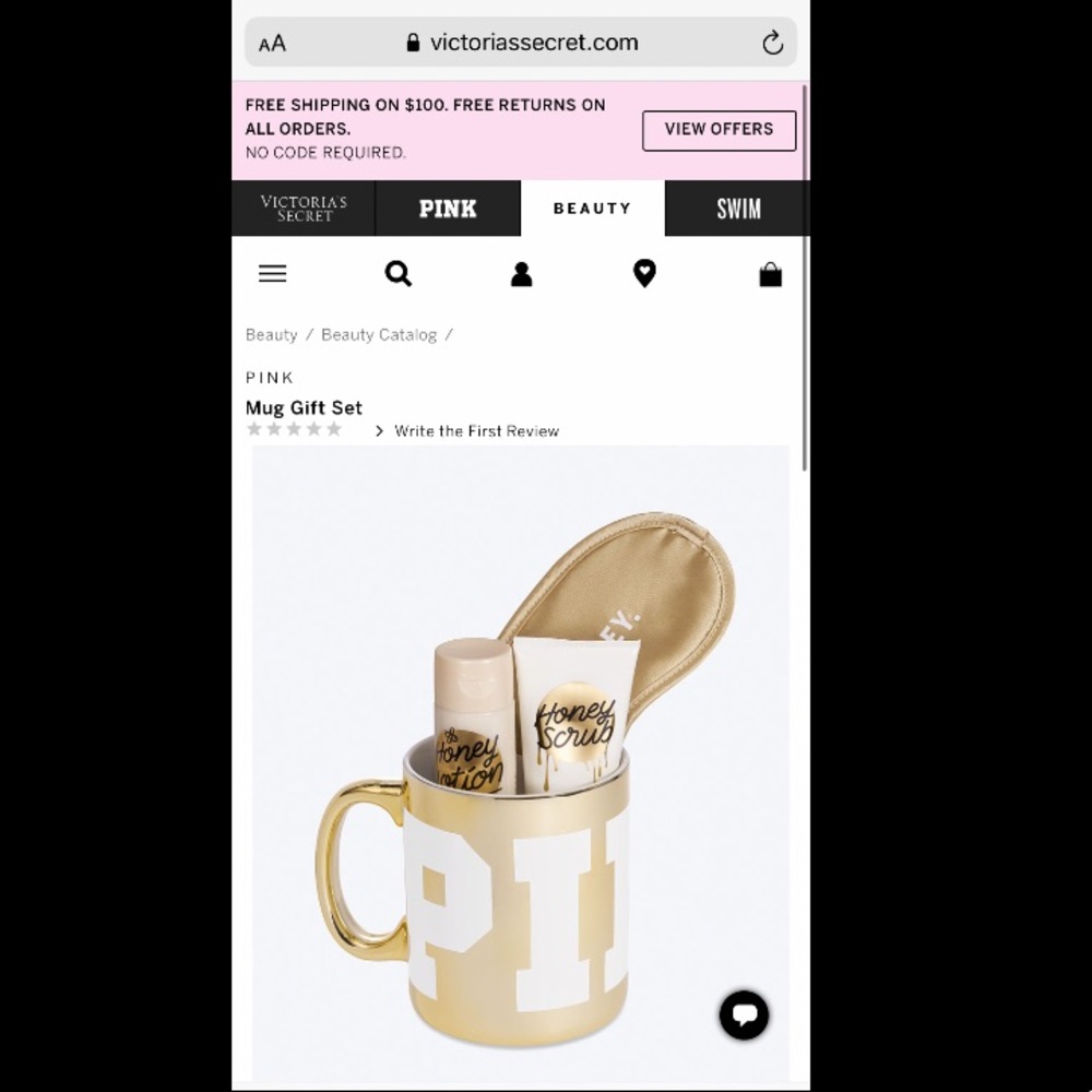 BRAND NEW - Victoria Secret Mug Gift Set